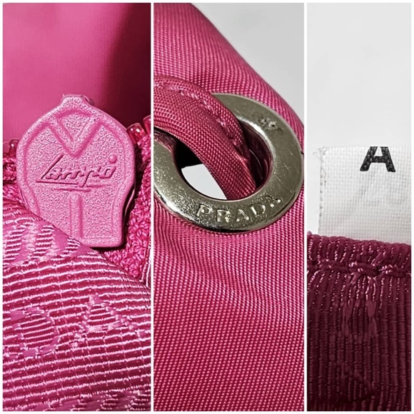 Authentic Prada Tessuto Nylon Backpack Rose Pink - Picture 13 of 16